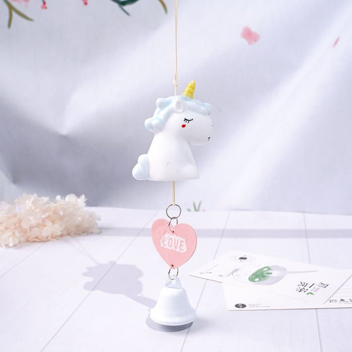 Wholesale ceramic wind chimes cute cartoon pastoral JDC-WC-YXiang001