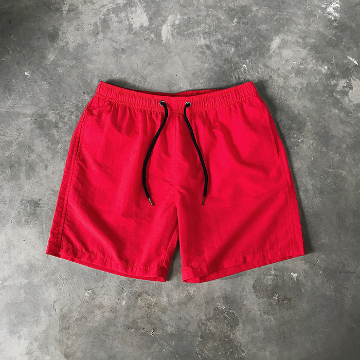 Wholesale men's beach shorts five points shorts loose waterproof surf swimming trunks JDC-SW-Chengj001