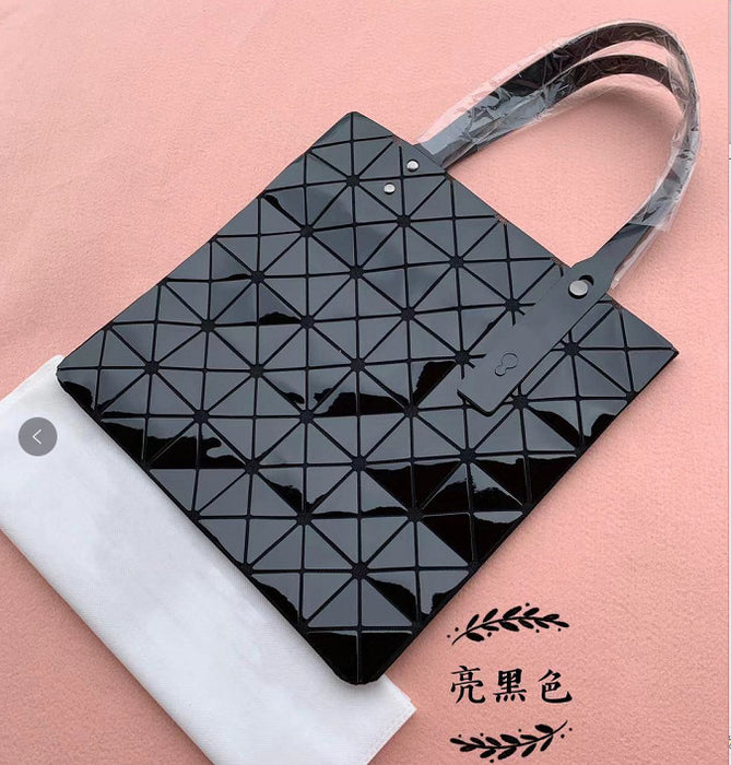 Wholesale Handbag PU Matte Diamond Folding Shoulder MOQ≥2 (F) JDC-HB-Buluo001
