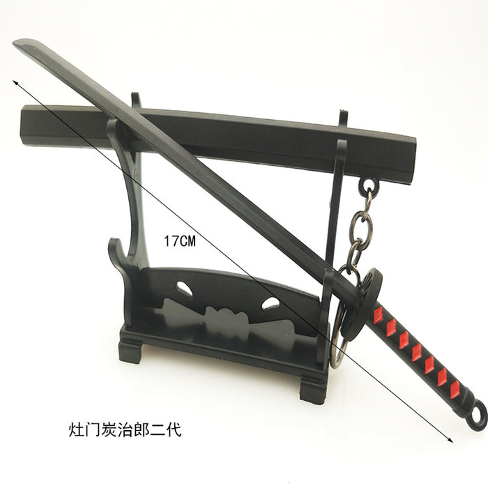 Lindo llavero de cuchillo de rueda japonesa al por mayor (M) JDC-KC-MSHAN002