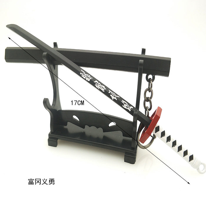 Lindo llavero de cuchillo de rueda japonesa al por mayor (M) JDC-KC-MSHAN002