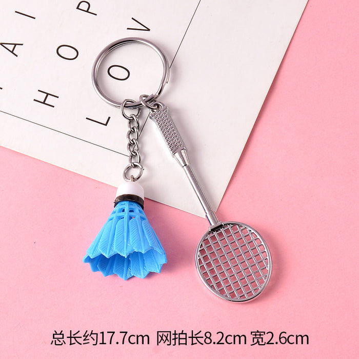 Jewelry WholesaleWholesale Badminton Racket Badminton Metal Keychain JDC-KC-MeiZ015 Keychains 美庄 %variant_option1% %variant_option2% %variant_option3%  Factory Price JoyasDeChina Joyas De China