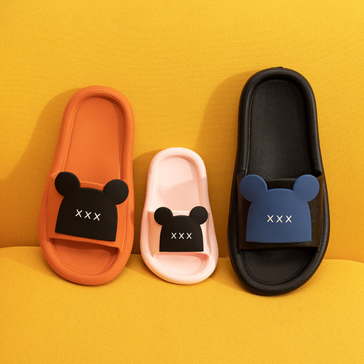 Jewelry WholesaleWholesale parent-child summer men and women couples household non-slip cartoon violent bear sandals and slippers JDC-SP-MKS003 Slippers 麦克斯 %variant_option1% %variant_option2% %variant_option3%  Factory Price JoyasDeChina Joyas De China