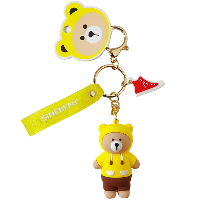 Wholesale Keychains For Backpacks New Genuine Authorized Sydney Bear Cartoon Keychain JDC-KC-MSi016
