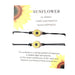 Jewelry WholesaleWholesale sunflower sunflower daisy alloy adjustable braid bracelet JDC-BT-Saip001 Bracelet 赛蒲 %variant_option1% %variant_option2% %variant_option3%  Factory Price JoyasDeChina Joyas De China