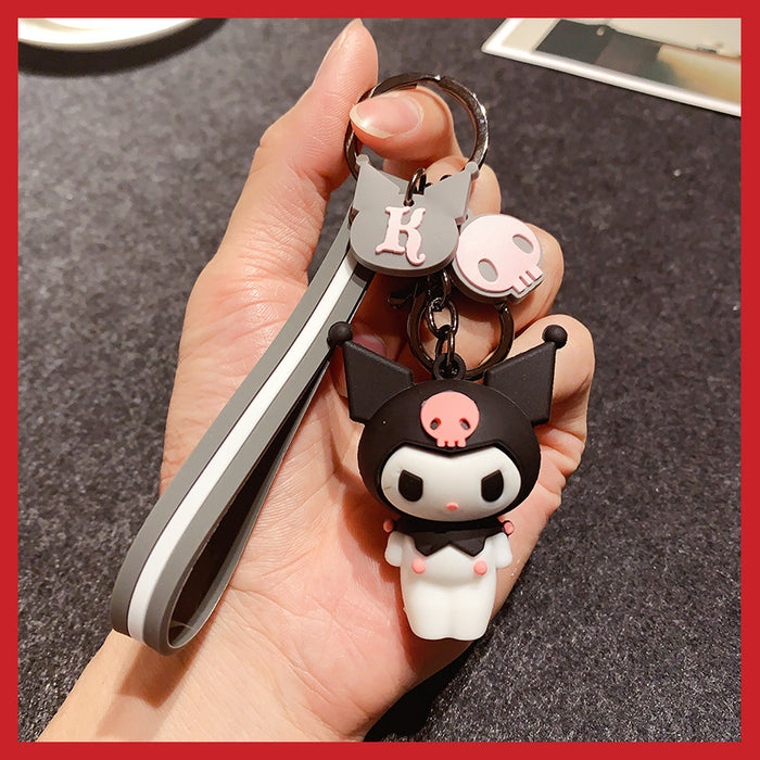 Wholesale cute doll car keychain bag pendant JDC-KC-OShi010