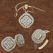 Jewelry WholesaleWholesale Diamond Metal Earrings Necklace Ring Set JDC-RS-ChenR031 Rings 晨睿 %variant_option1% %variant_option2% %variant_option3%  Factory Price JoyasDeChina Joyas De China