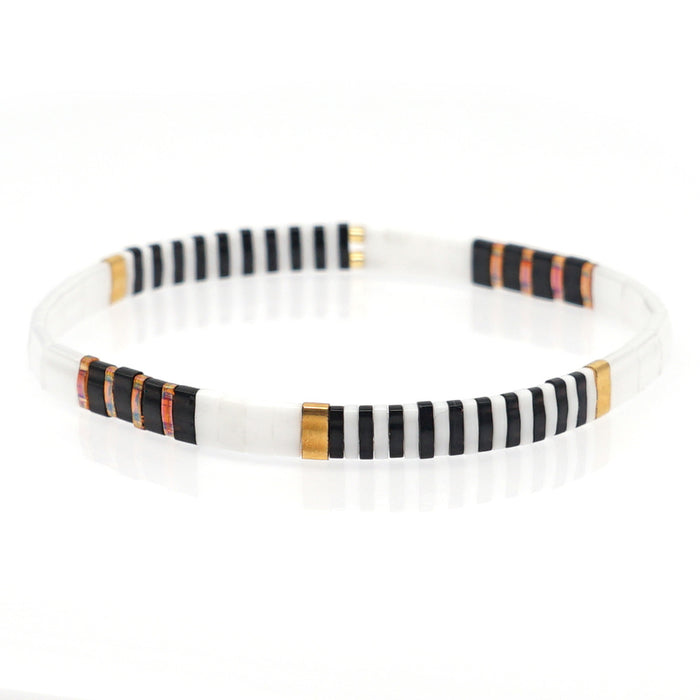 Wholesale bohemian seaside beach wind tila beads bracelet for men and women JDC-BT-GBH091