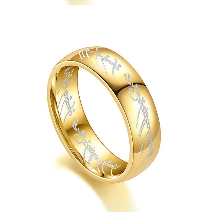 Wholesale Stainless Steel Couple Rings JDC-RS-DingC016