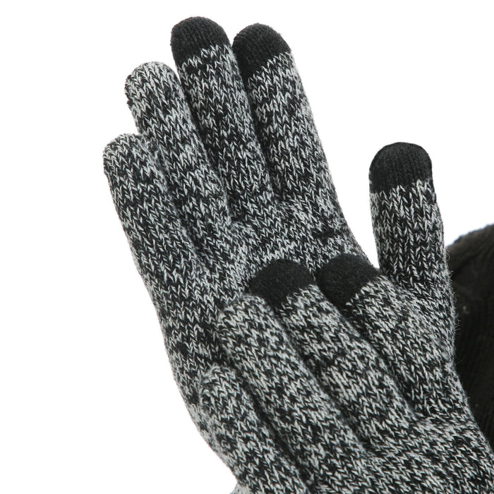 Wholesale Scarf Acrylic Warm Knit Hat Gloves 3 Piece Set JDC-SF-Qimi003