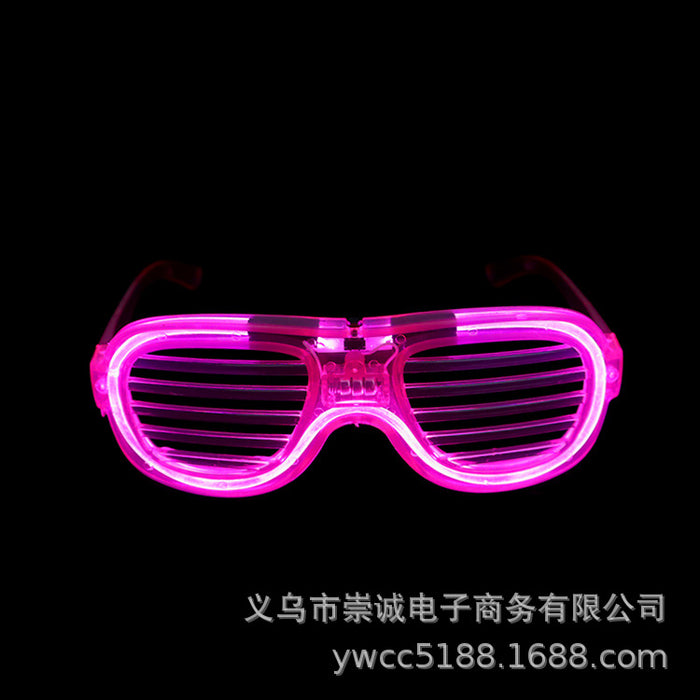 Gafas de sol al por mayor Love persianas LED LED GAJAS MOQ≥2 JDC-SG-CHONGC001