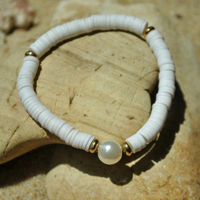 Bracelet de perle extensible en gros