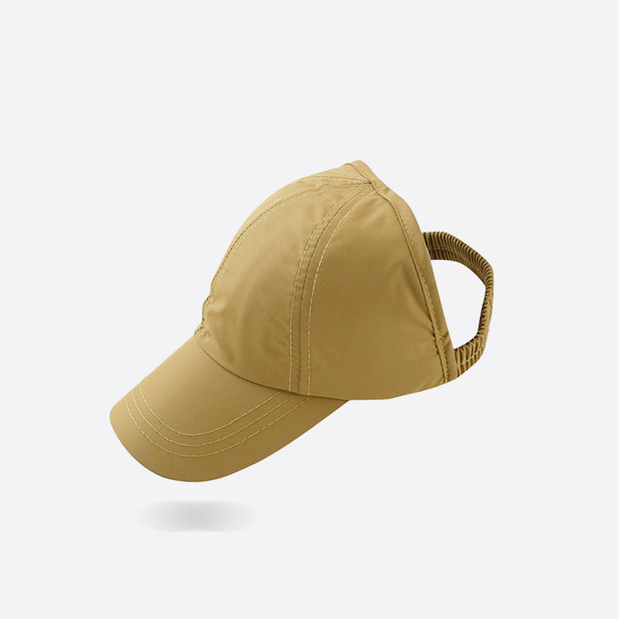 Wholesale Half Top Baseball Cap Polyester Visor Hat JDC-FH-YGuan002