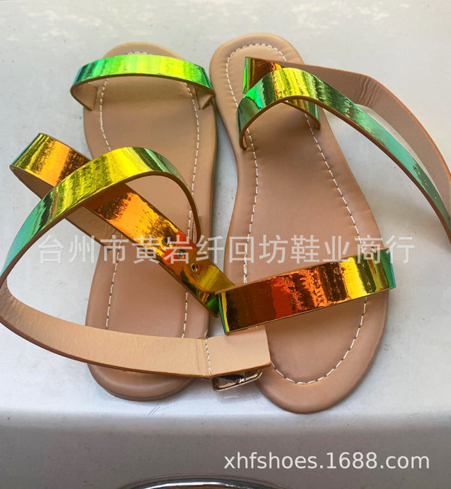 Wholesale summer new fish mouth European and American style sandals JDC-SD-QianH033