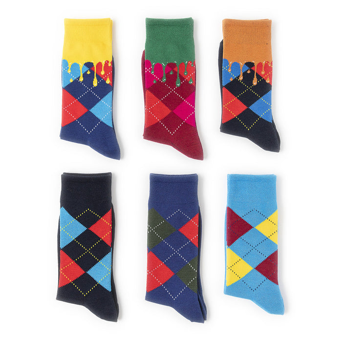 Wholesale socks fabric bamboo fiber business socks breathable and comfortable MOQ≥10 JDC-SK-HuiHe015