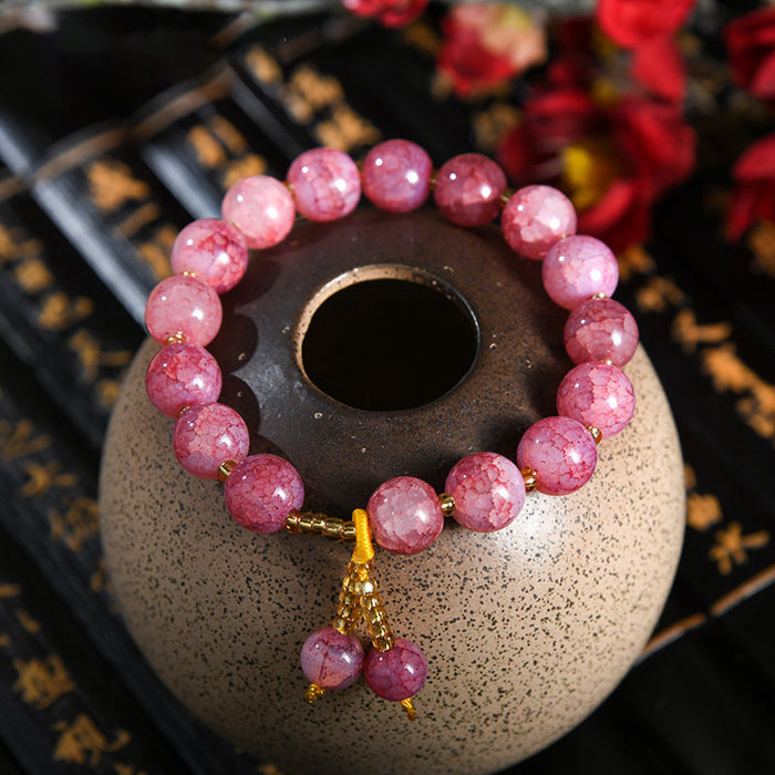 Wholesale Fresh Crystal Ladies Bracelet  Round Beads JDC-BT-liming001