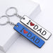 Jewelry WholesaleWholesale Double Sided Lettering Father's Day Gift Long Tag Keychain JDC-KC-ZJ011 Keychains 志嘉 %variant_option1% %variant_option2% %variant_option3%  Factory Price JoyasDeChina Joyas De China
