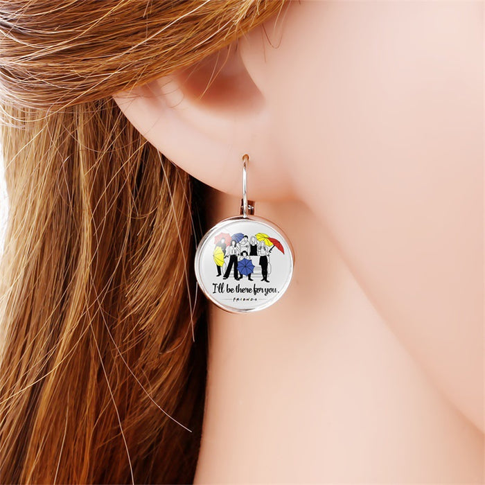 Wholesale Earrings Metal Time Gem Crystal Simple Ear Hooks JDC-ES-NH017