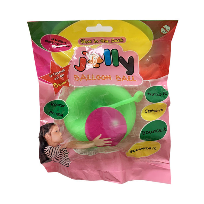 Bola de burbujas de juguete al por mayor Bola transparente llena de agua Bola de burbujas TPR moq≥3 jdc-ft-wanb003