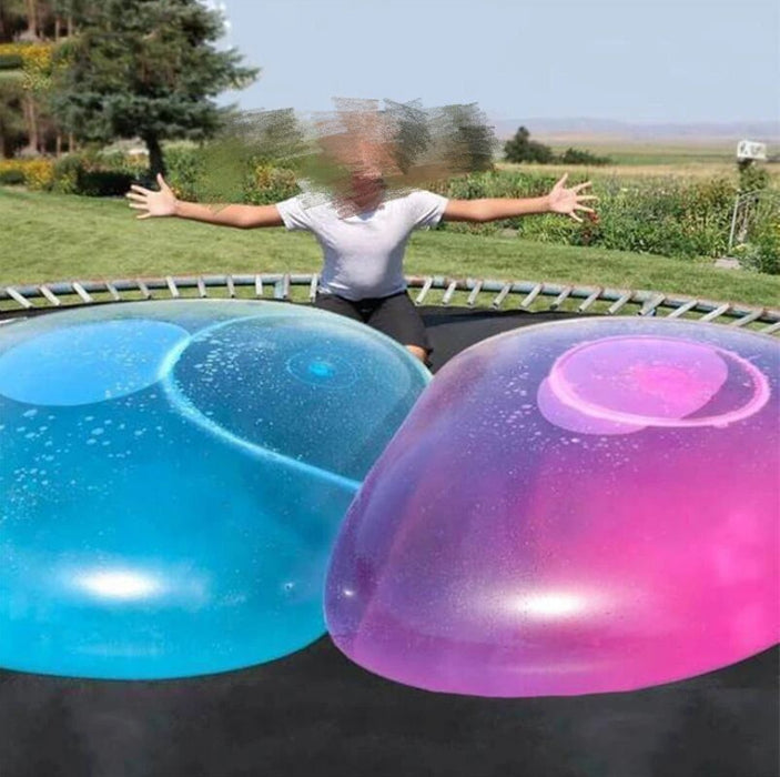 Bola de burbujas de juguete al por mayor Bola transparente llena de agua Bola de burbujas TPR moq≥3 jdc-ft-wanb003
