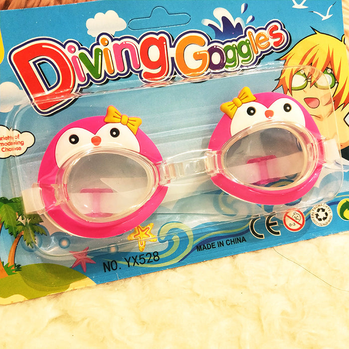 Wholesale Kids Silicone Cartoon Swimming Goggles Diving JDC-FT-Yhj001