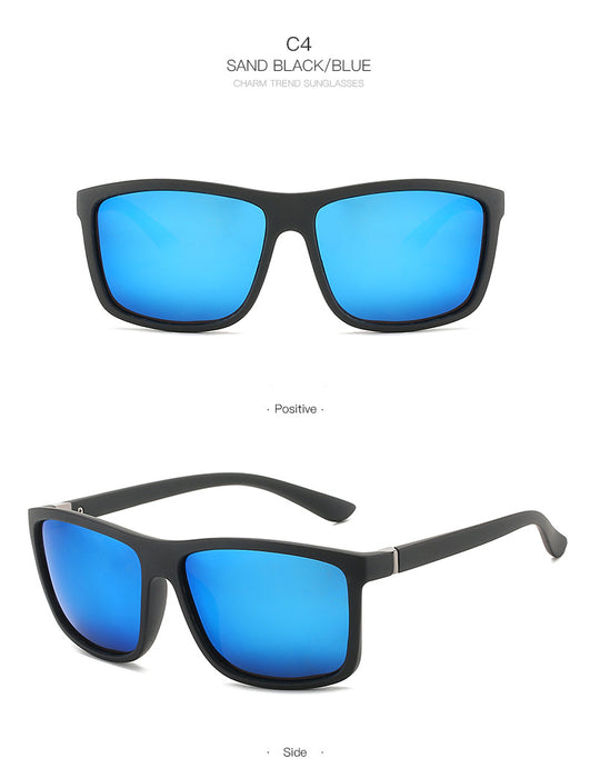 Gafas de sol polarizadas para hombres al por mayor Deportes al aire libre Anti-UV Discoloración JDC-SG-Juny003