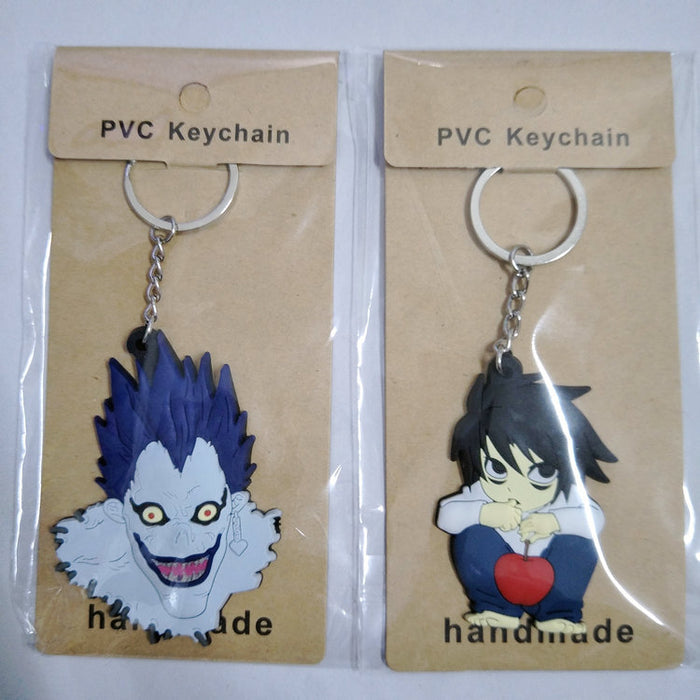 Wholesale Keychains For Backpacks Death Note Keychain Ryuk Sulfur Genius Detective L Pendant MOQ≥3 JDC-KC-TYou002