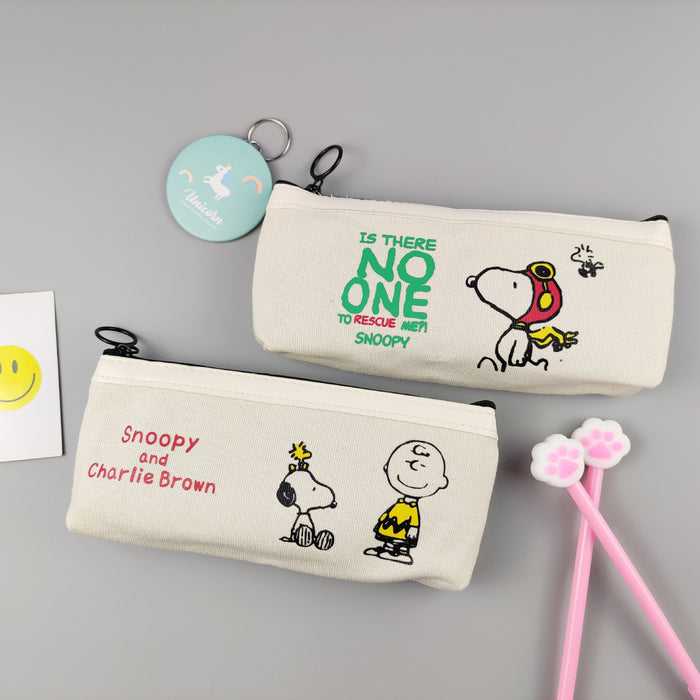 Wholesale Pencil Bags Canvas Cute Large Capacity MOQ≥2 JDC-PB-YUNKE004