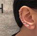 Jewelry WholesaleWholesale new crystal simple earrings JDC-ES-F008 Earrings 韩之尚 %variant_option1% %variant_option2% %variant_option3%  Factory Price JoyasDeChina Joyas De China