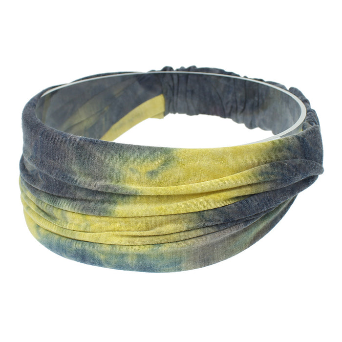 Wholesale Sports Headband Polyester Yoga Fitness Stretch Headband MOQ≥2 JDC-HD-XMi001AC