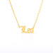 Jewelry WholesaleWholesale twelve constellations Necklace stainless steel English letters JDC-NE-MJ008 Necklaces 萌葭 %variant_option1% %variant_option2% %variant_option3%  Factory Price JoyasDeChina Joyas De China