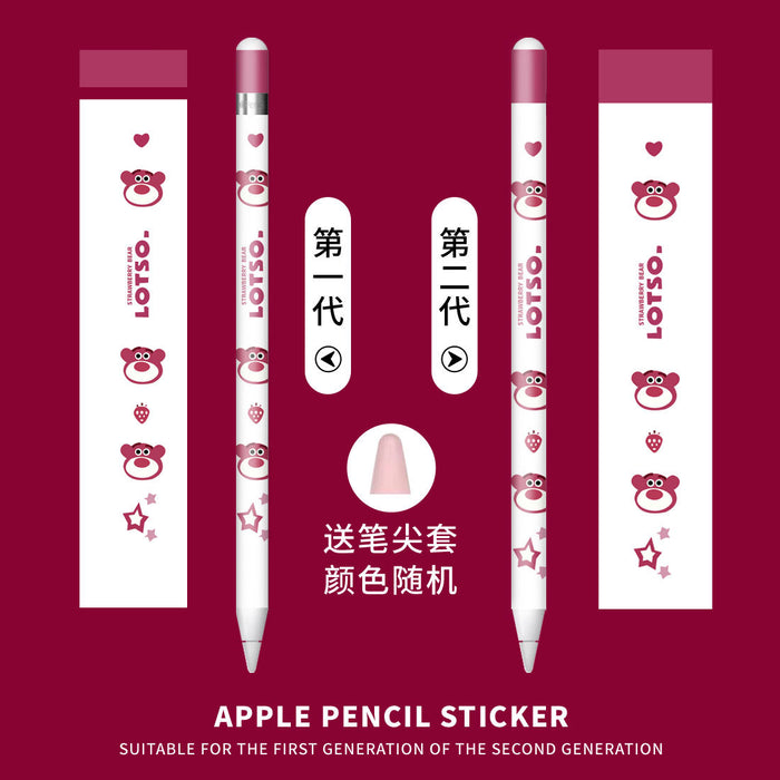 Wholesale Cartoon Apple Pencil Sticker (M) MOQ≥2 JDC-ST-DCS002