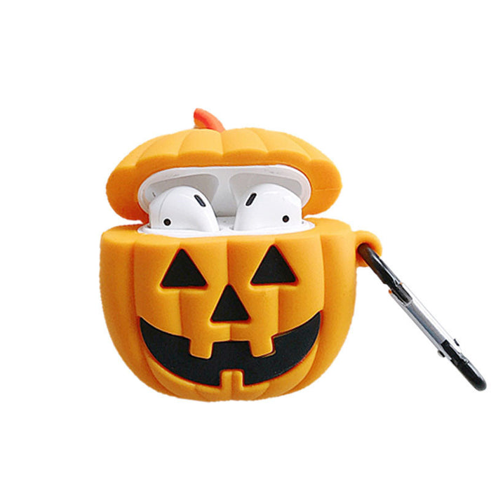 Wholesale Headphone Shell Silicone Halloween Pumpkin Protective Cover JDC-EPC-YSD025