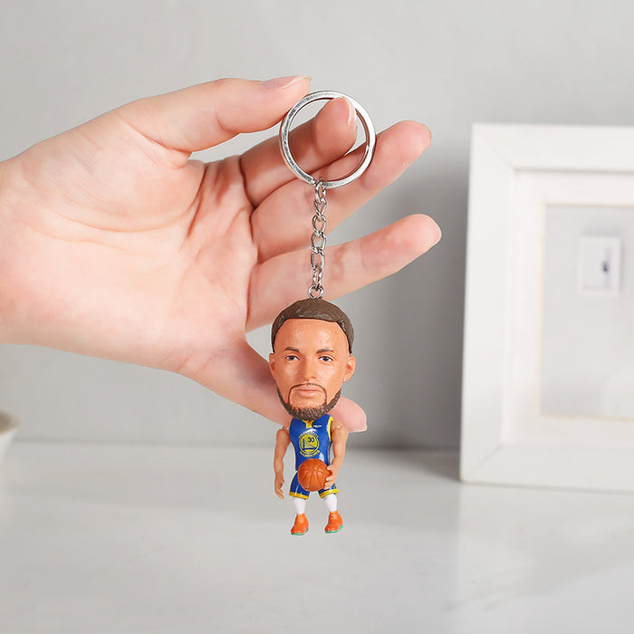 Wholesale basketball doll keychain pendant MOQ≥2 JDC-KC-HLv006