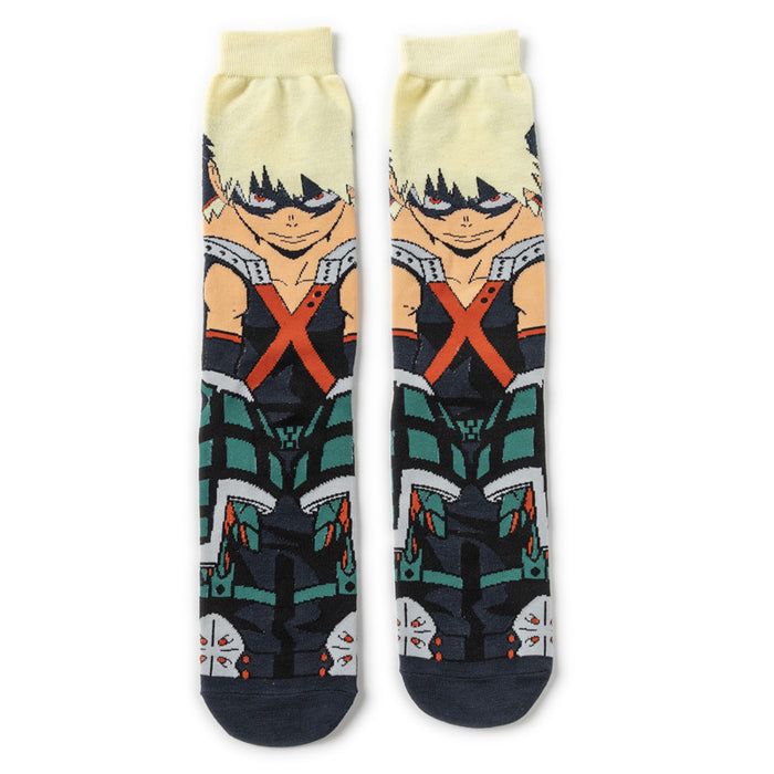 Wholesale socks cartoon medium and long tube skateboard personality socks (M) JDC-SK-HuiHe010