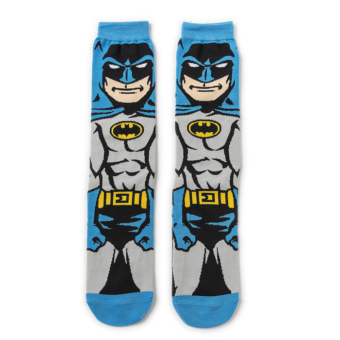 Calcetines al por mayor Cartoon medianas y largos calcetines de personalidad de skateboard (M) JDC-SK-Huihe010