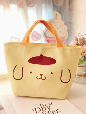 Wholesale Cartoon PU Leather Portable Insulation Bag MOQ≥3 (M) JDC-IBG-KaMeng001