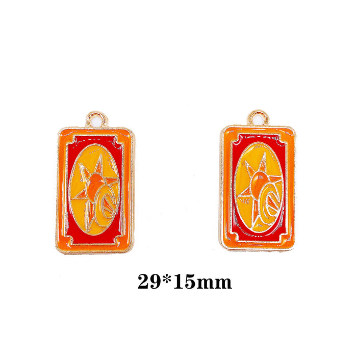 Wholesale Cartoon Enamel Alloy Bracelet Charms Accessories (M) MOQ≥10 JDC-CS-LingM009