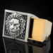 Jewelry WholesaleWholesale vintage lion two-piece alloy ring JDC-RS-hengzi004 Rings 恒姿 %variant_option1% %variant_option2% %variant_option3%  Factory Price JoyasDeChina Joyas De China