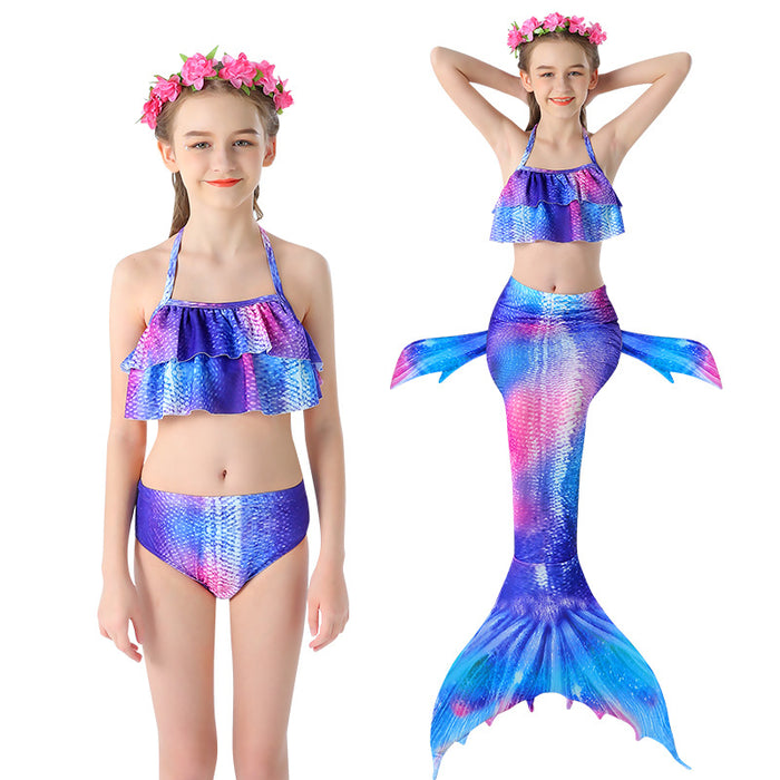 Wholesale Children Mermaid Swimsuit Mermaid Tail Swimwear JDC-SW-ManT001