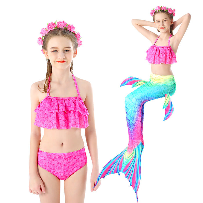Niños al por mayor Mermaid Swimsuit Mermaid Tail Swimwear JDC-SW-MANT001