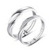 Jewelry WholesaleWholesale silver plated opening interwoven ring JDC-RS-BLX079 Rings 宝来兴 %variant_option1% %variant_option2% %variant_option3%  Factory Price JoyasDeChina Joyas De China