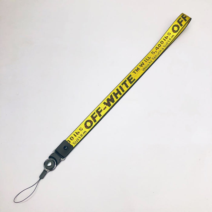 Wholesale Keychains Alloy Canvas Embroidery English Letters Lanyard (F) MOQ≥2 JDC-KC-HQiu003