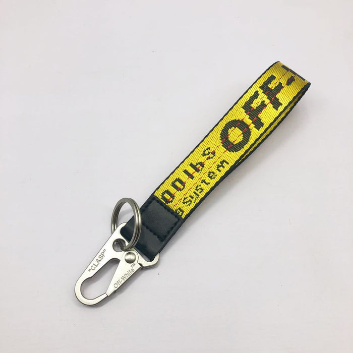 Wholesale Keychains Alloy Canvas Embroidery English Letters Lanyard (F) MOQ≥2 JDC-KC-HQiu004