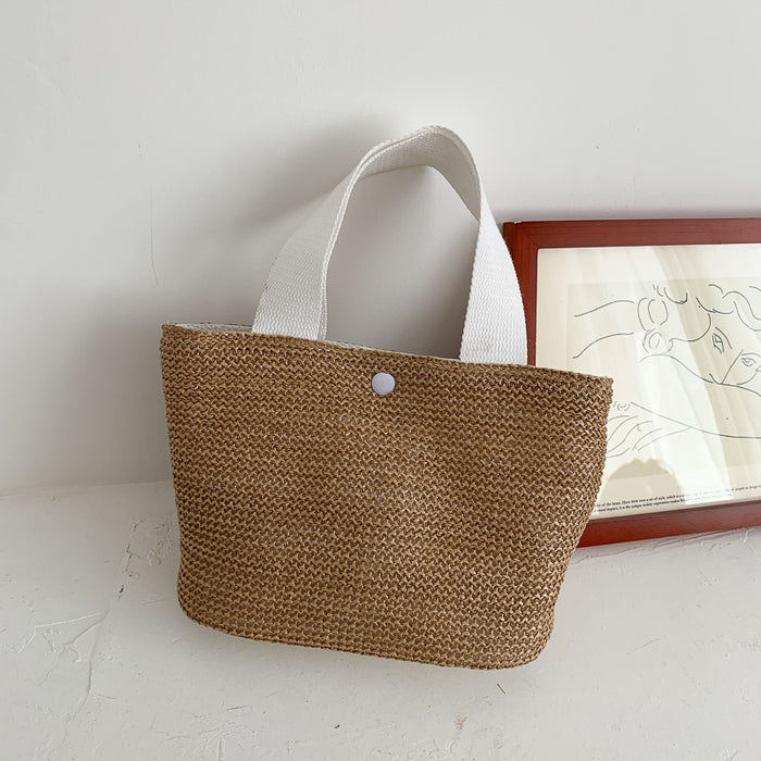 Wholesale handbag women seaside beach holiday woven straw bag JDC-HB-Shens002