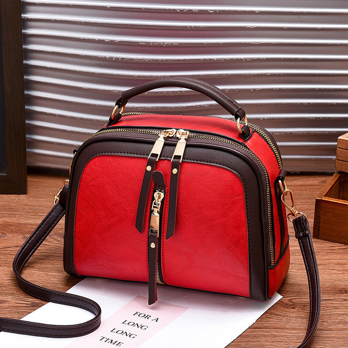 Bolsa de hombro al por mayor PVC Contrast Color Handbag Diagonal Cross JDC-SD-Yiou001