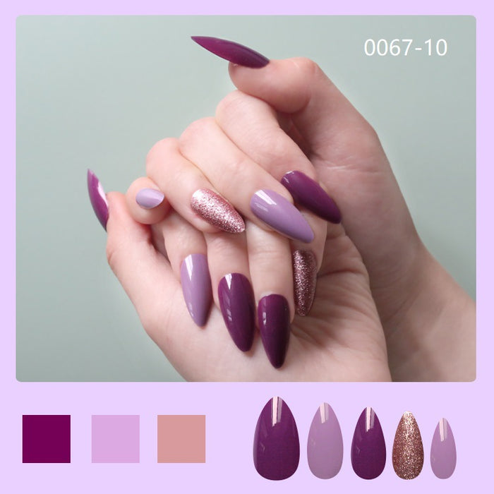 Jewelry WholesaleWholesale Wearing Nail Pieces Almond Nail Manicure Patch Finished Nail Pieces JDC-NS-XKQ007 Nail Stickers 新空气 %variant_option1% %variant_option2% %variant_option3%  Factory Price JoyasDeChina Joyas De China