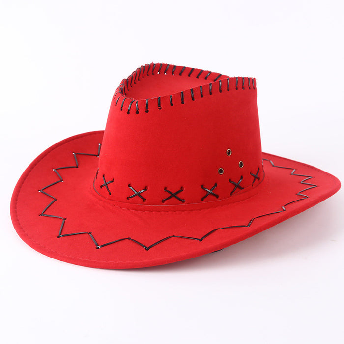 Wholesale Hat Straw Summer Vacation Beach Sunshade Cowboy Hat MOQ≥2 JDC-FH-YHeng001