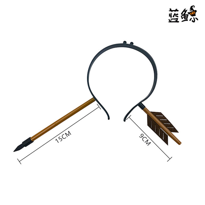 Wholesale hair band halloween bloody kitchen knife axe hair band MOQ≥2 JDC-JD-LanJ001
