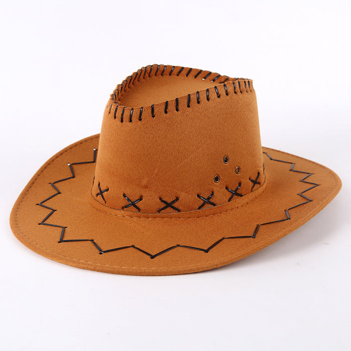 Hombo al por mayor de vacaciones de verano Vacaciones de verano Sunshade Cowboy Hat Moq≥2 JDC-FH-YHENG001